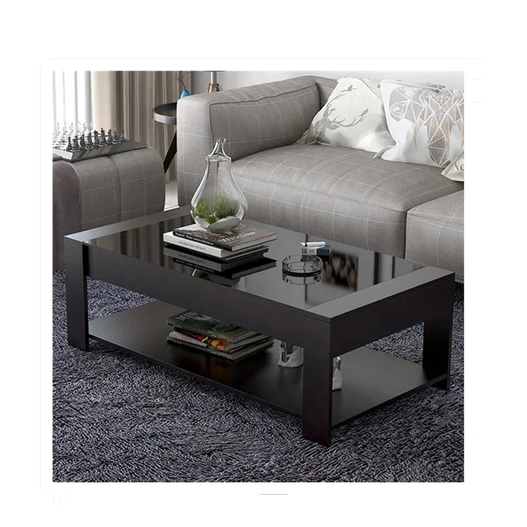 Modern Wooden factory  home dining room furniture set living room glass  TV Cabinets side coffee table sets