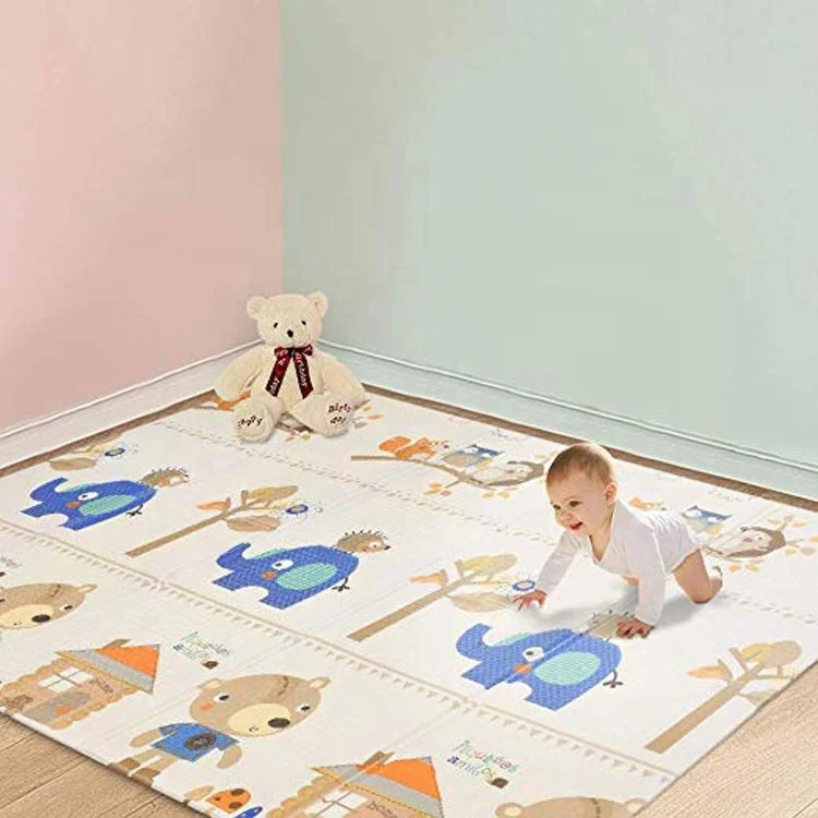 66*8*47cm Kids Folding Play Mat Wholesale Baby Play Mats With Music