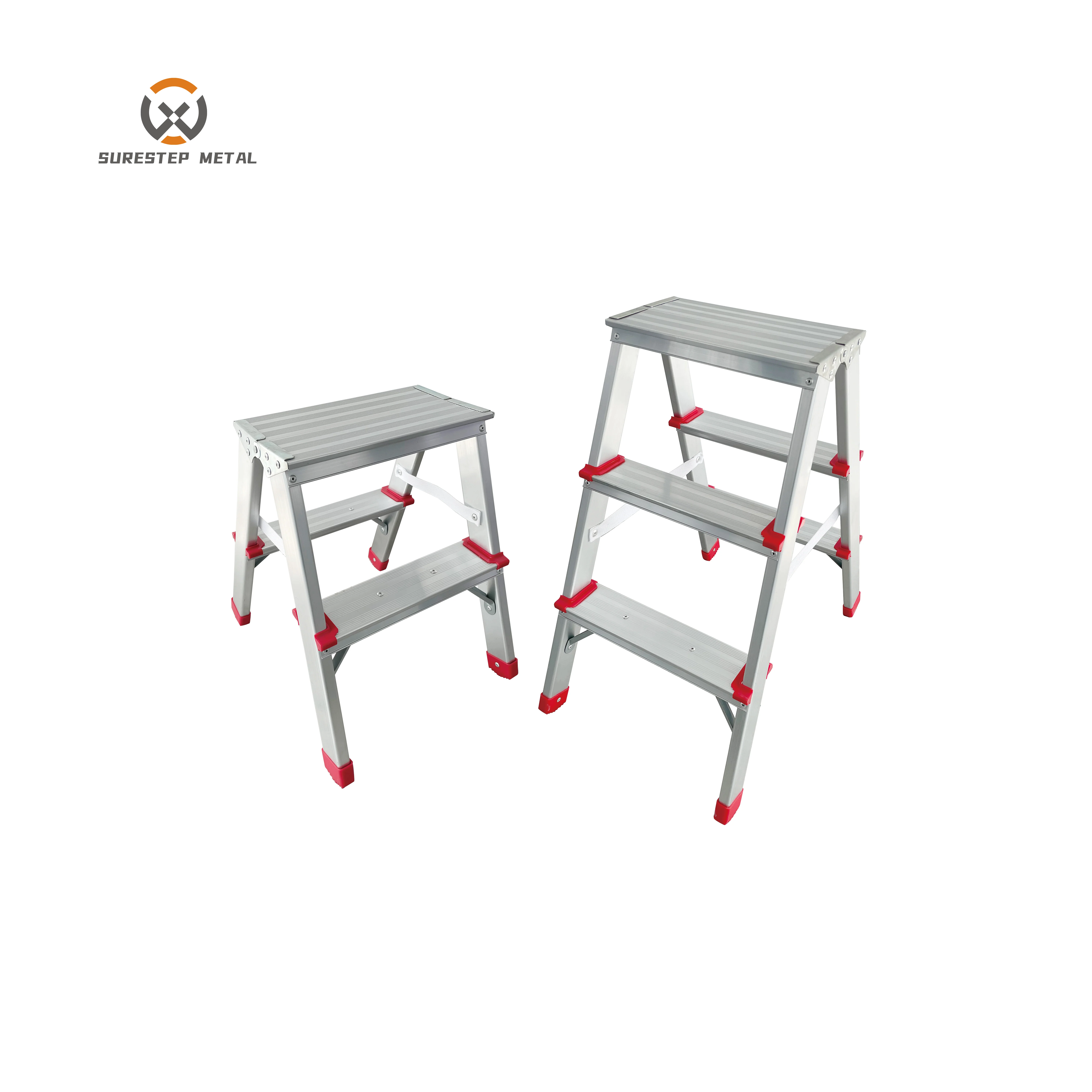 Portable Aluminum  Step Tool Ladder Factory Direct Supply Ladder Steps
