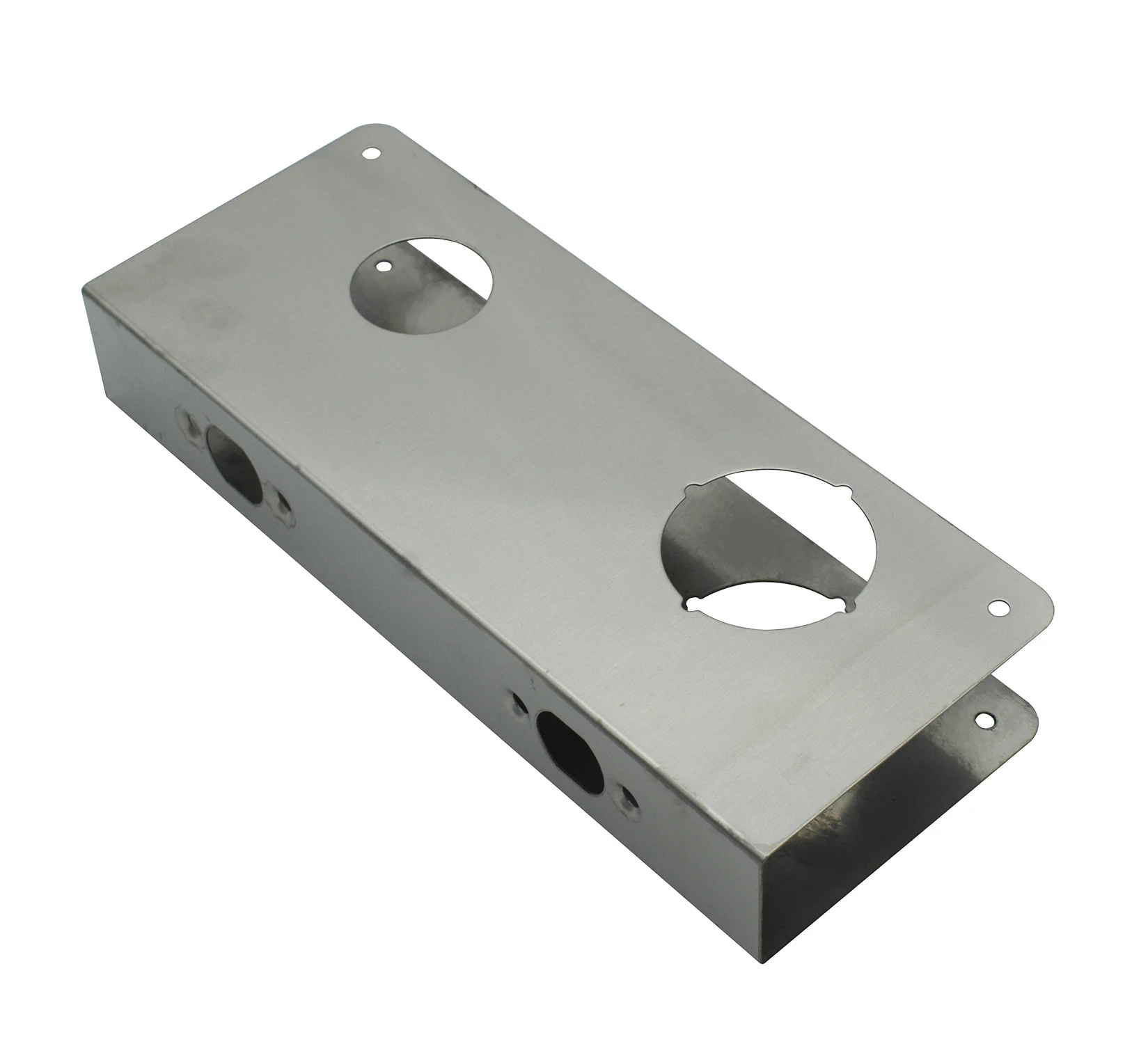 Stainless Steel Lock and Door Reinforcer for Reinforcing and Repairing Doors