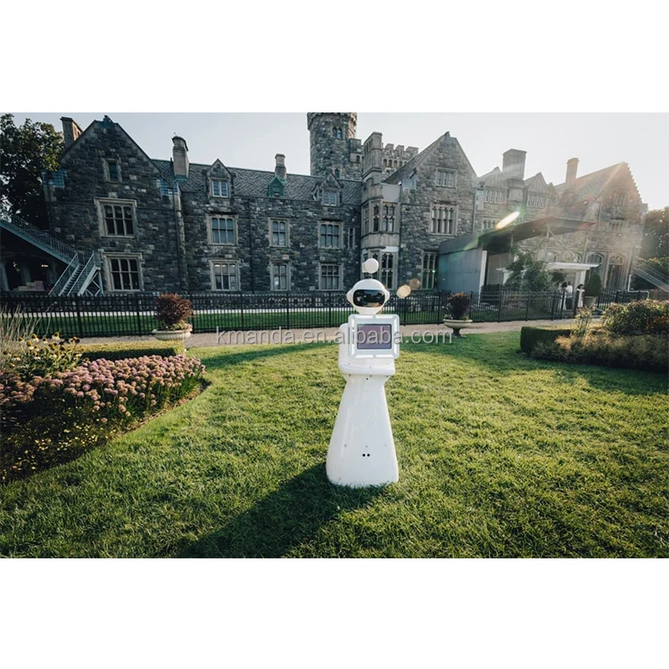 Robot ipad photobooth photo printing all-in-one Party supply iPad Photo Booth with flight Case 360 DSLR  for event