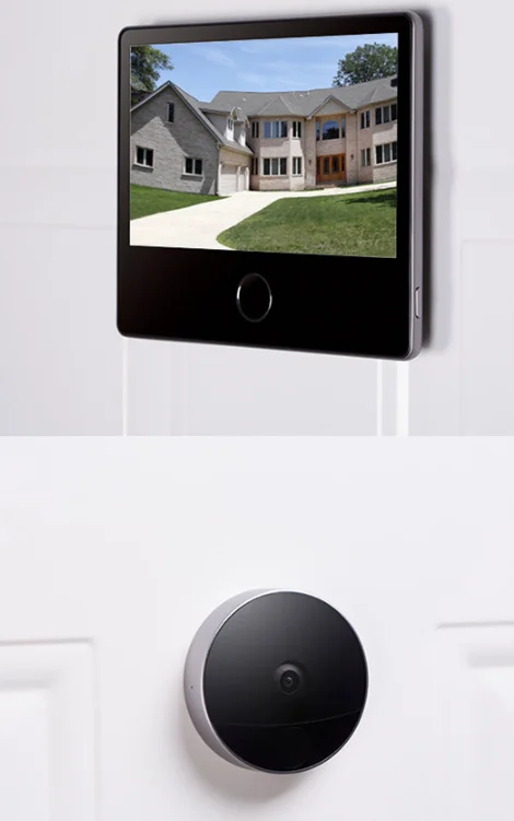 
PENGFAIES Outdoor Wireless Waterproof Video Intercom Doorbell For Apartment 