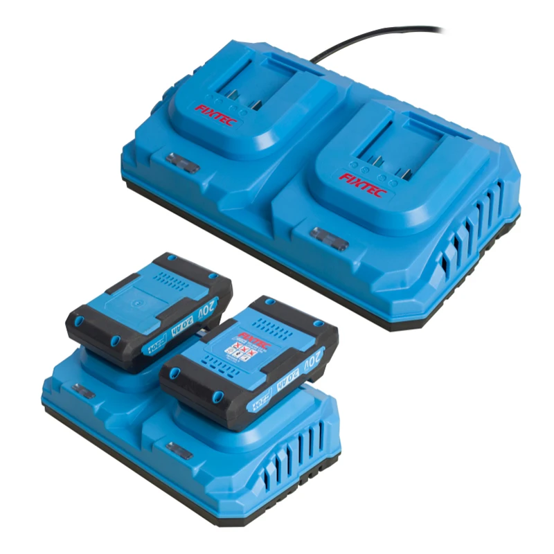 FIXTEC Fast Electric Charger 21V Lithium Battery Charger 2.4V 3.5A Portable Battery Charger