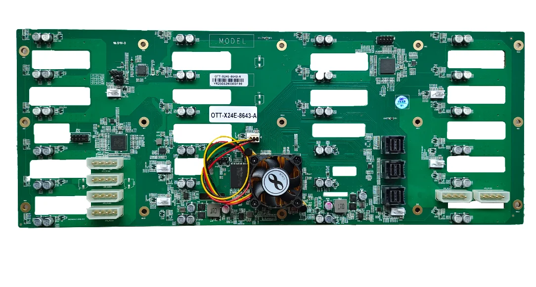 4u 24bays case 12g expander backplane server chassis EEB/ CEB nas storage case ATX and redundant power supply