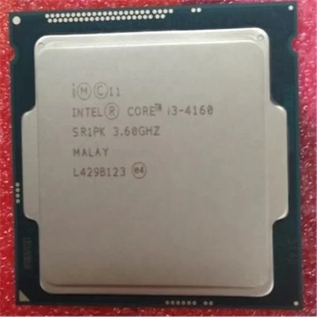 for Intel core  desktop cpu processor i3 4160  socket