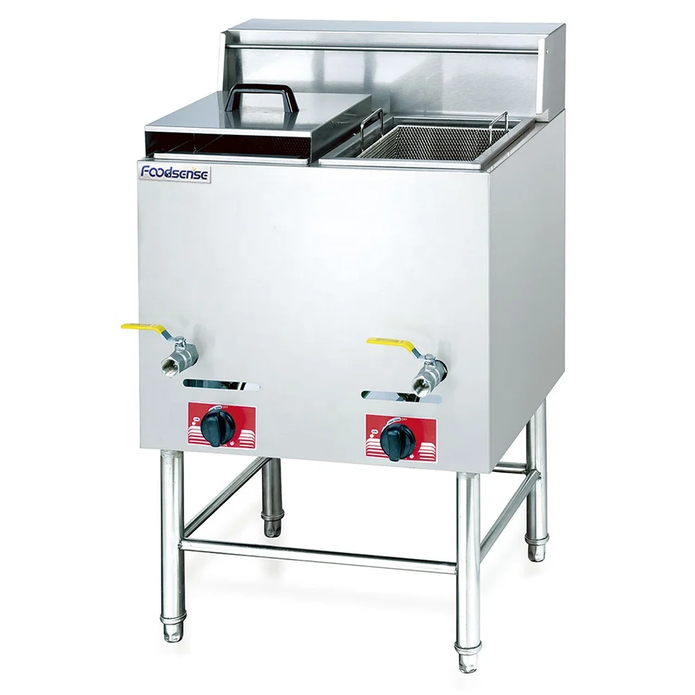 Commercial kitchen equipment Double Tank gas fryer frymaster
