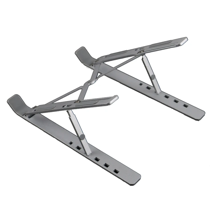 hot sell aluminum alloy laptop stand adjustable foldable desktop stand for home school office