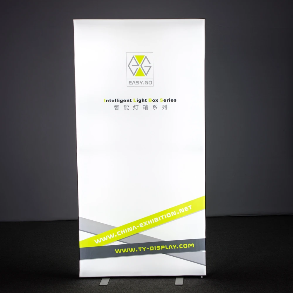 Fabric light box  wall-mounted ceiling hang outdoor or indoor fabric light box free standing light box display