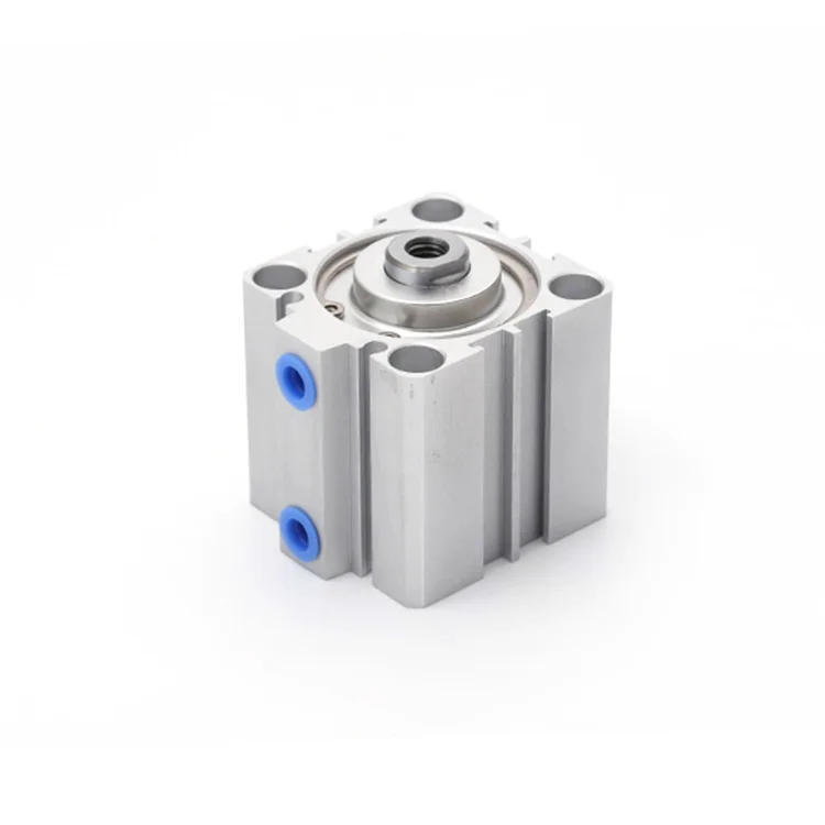 
Airtac type SDA standard compact air cylinder thin type adjust stroke pneumatic cylinder 