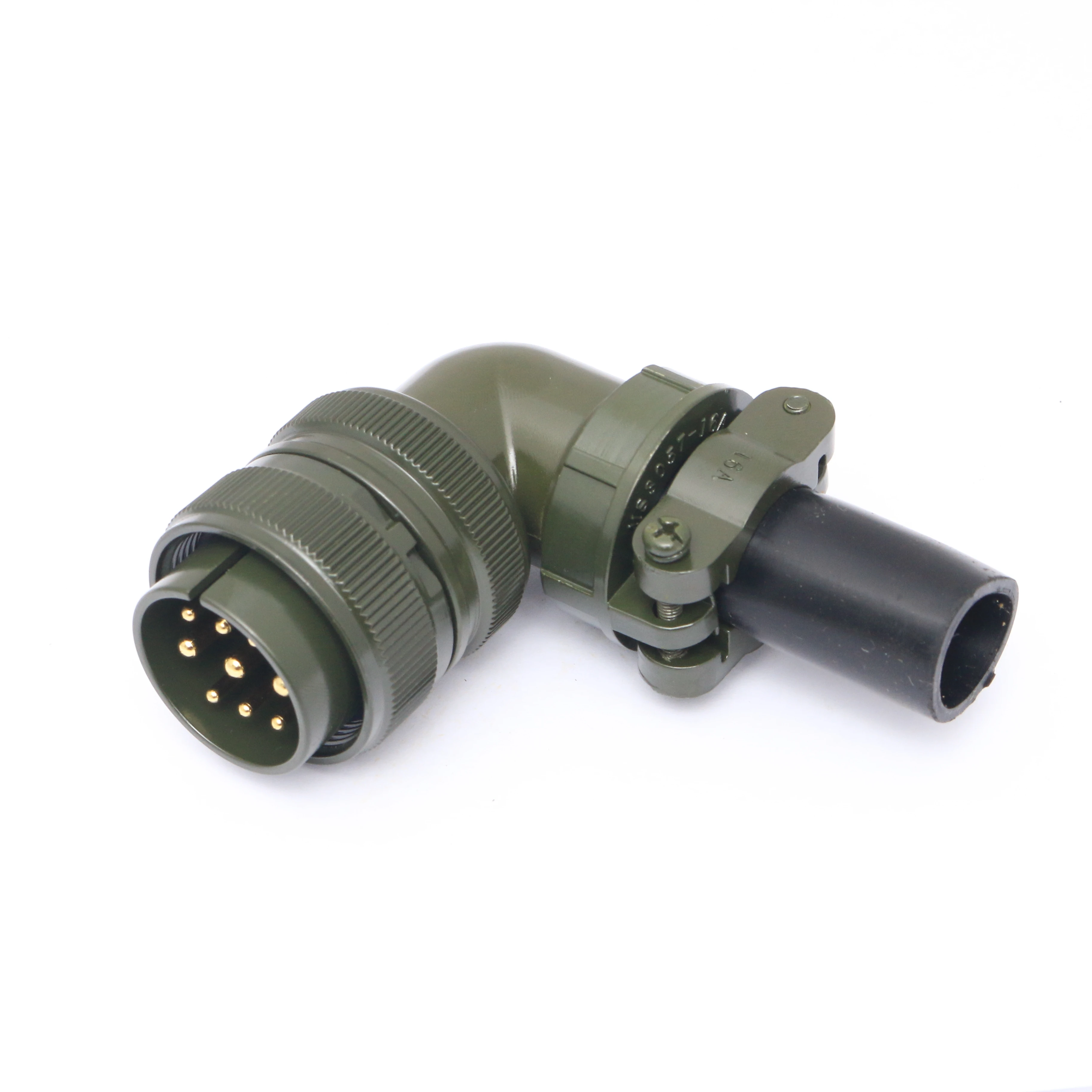 9pin Aviation Angled Female Plug Wire Circular Ms3108 Connector 5015 Military Series Bayonet Connector