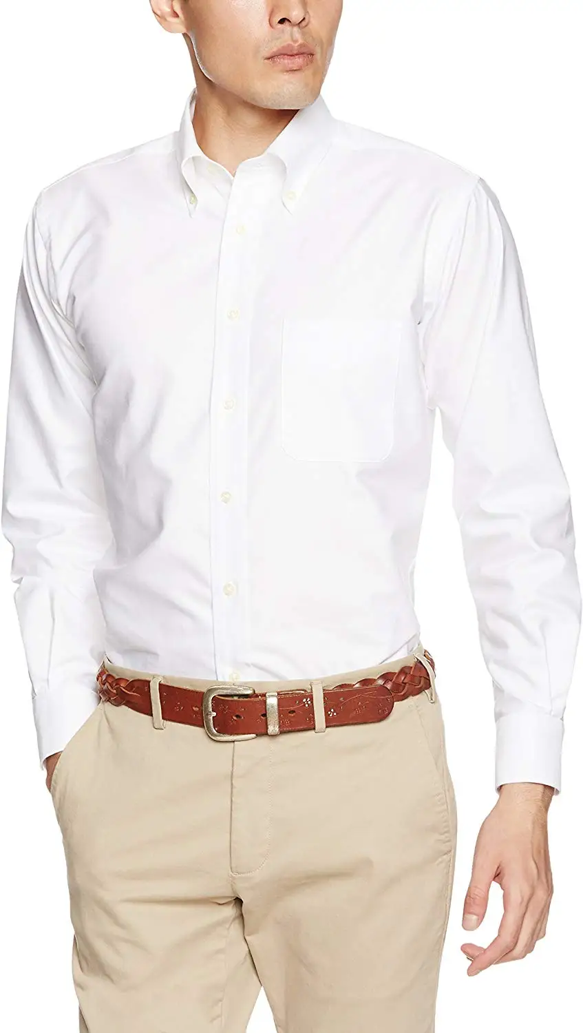 Wholesale Clothing mens office business wear slim fit italian style 100% cotton mens dress shirt