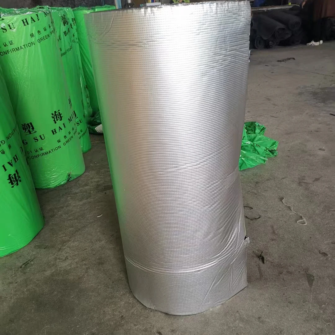 Heat And Sound Insulation Rubber Foam Materials Fireproof Roofing