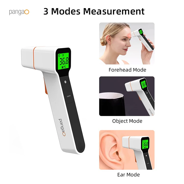 OEM Electric Fast Reading 32 Memories Non-contact Digital Infrared Baby Forehead Ear Temperature Thermometer