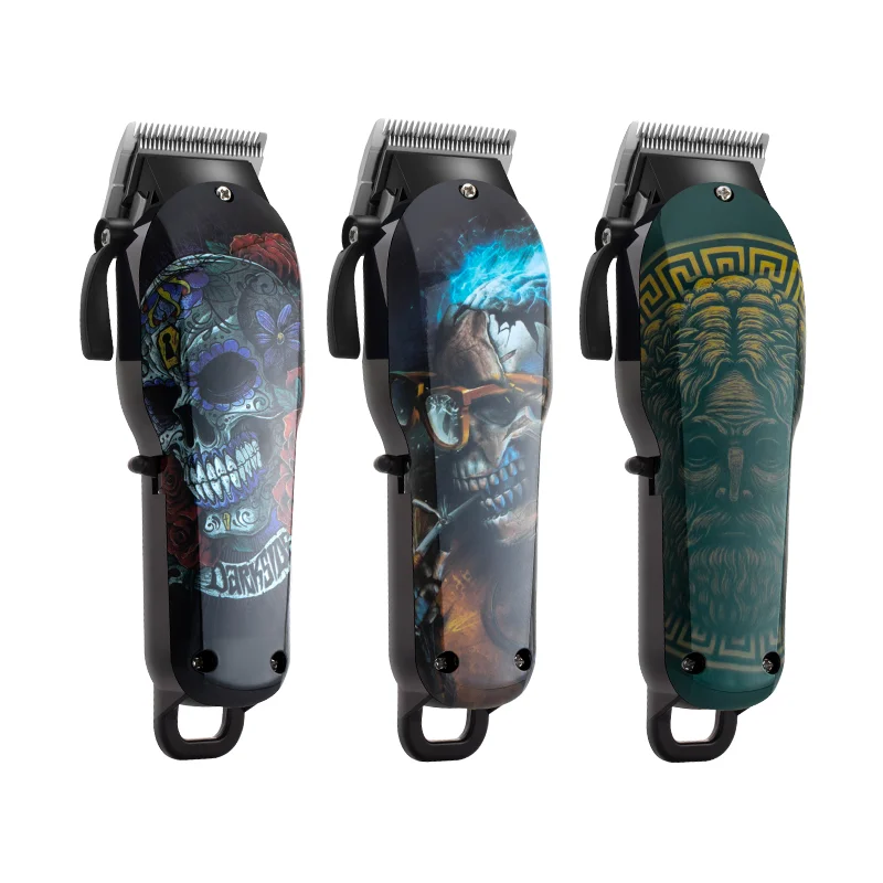 Kemei KM-735 Professional Skull Hair Cutter Man Styling Tools Hair Clippers Fast Charging  Machine