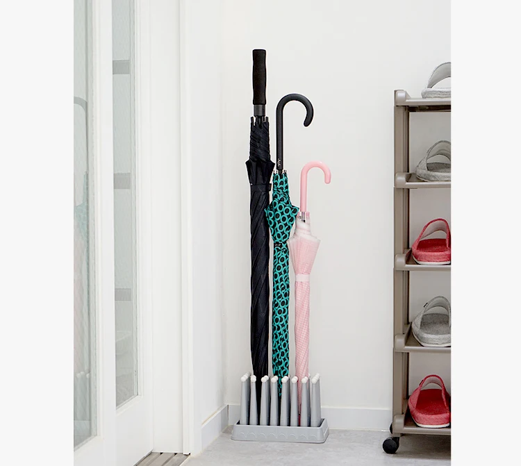 Best Selling Household receive Plastic Light Mini  Storage Rack Umbrella Holder Umbrella Stand
