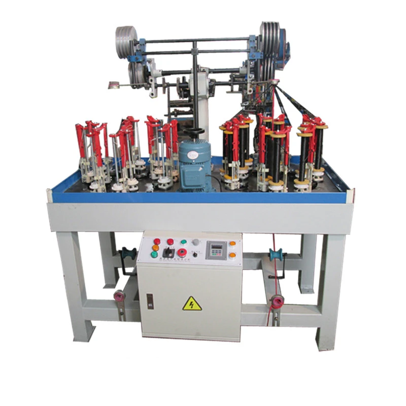 Latest products Solid Braided Double Braided Braiding Machine Professional Supplier Shoelace Braiding Machine