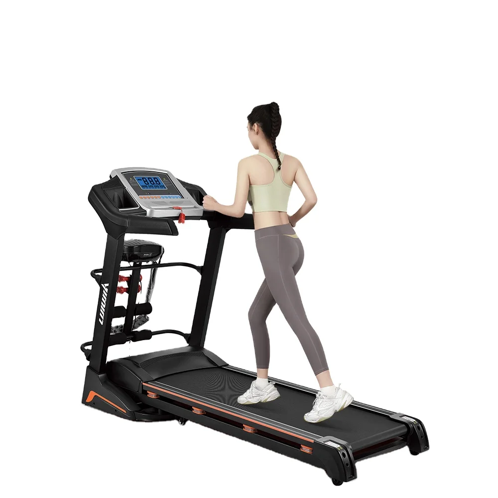 Lijiujia Portable Foldable Power Max User Weight 140kg Auto Inclined Walking Treadmill Machine Indoor Gym Running Machine