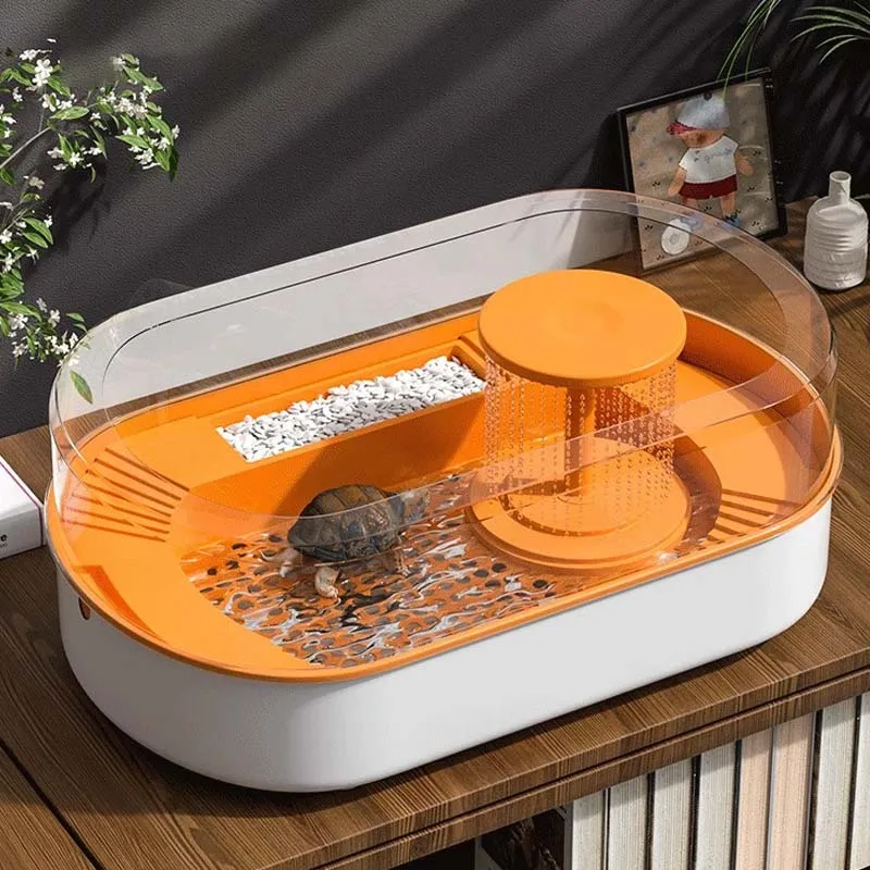 large plastic turtle tank turtle tank aquarium aquariums accessories desktop reptiles turtle breeding cage