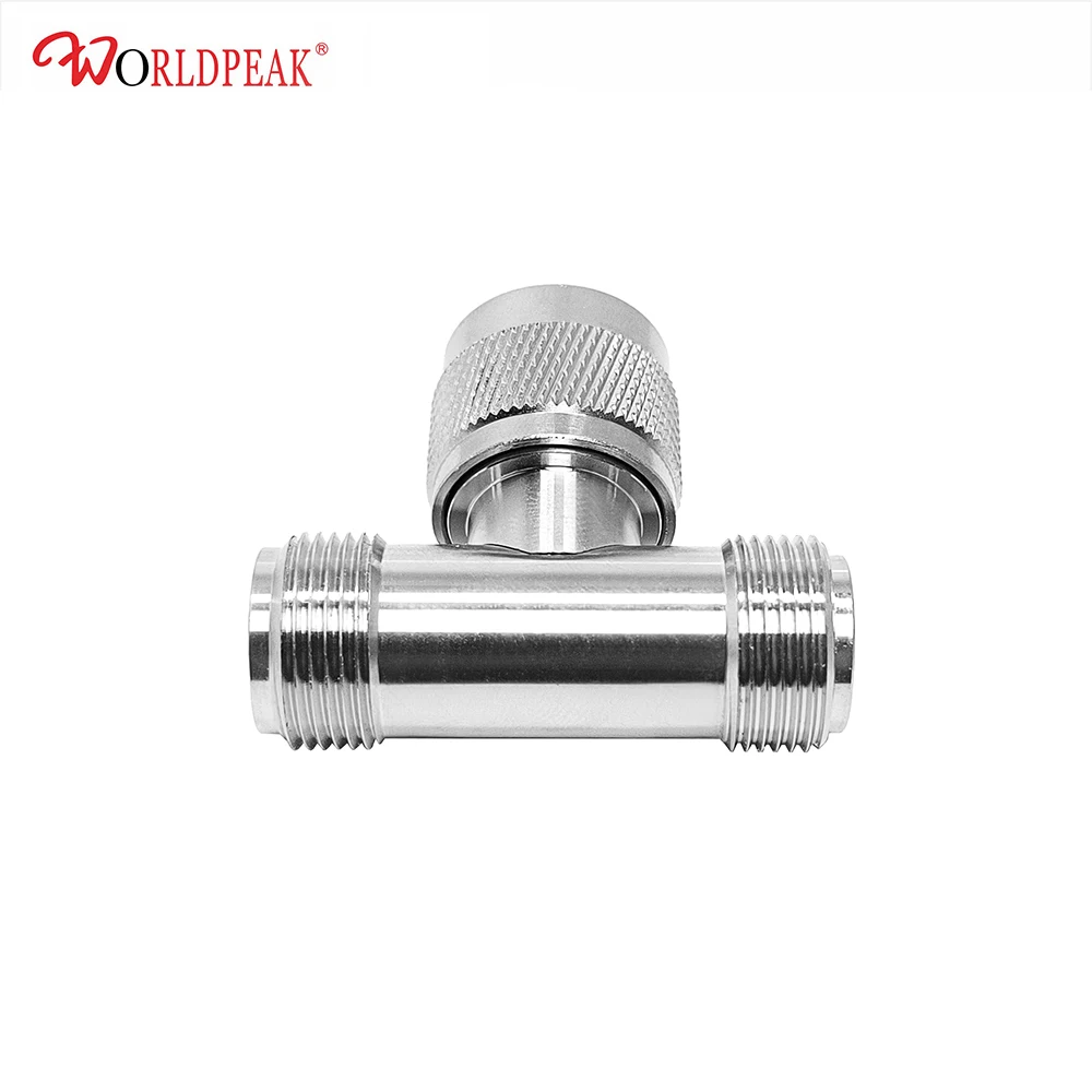 Factory directly RA rf connector n type male to N female to jack elbow adapter coaxial cable converter N-JJ/KK/JkKW adaptor