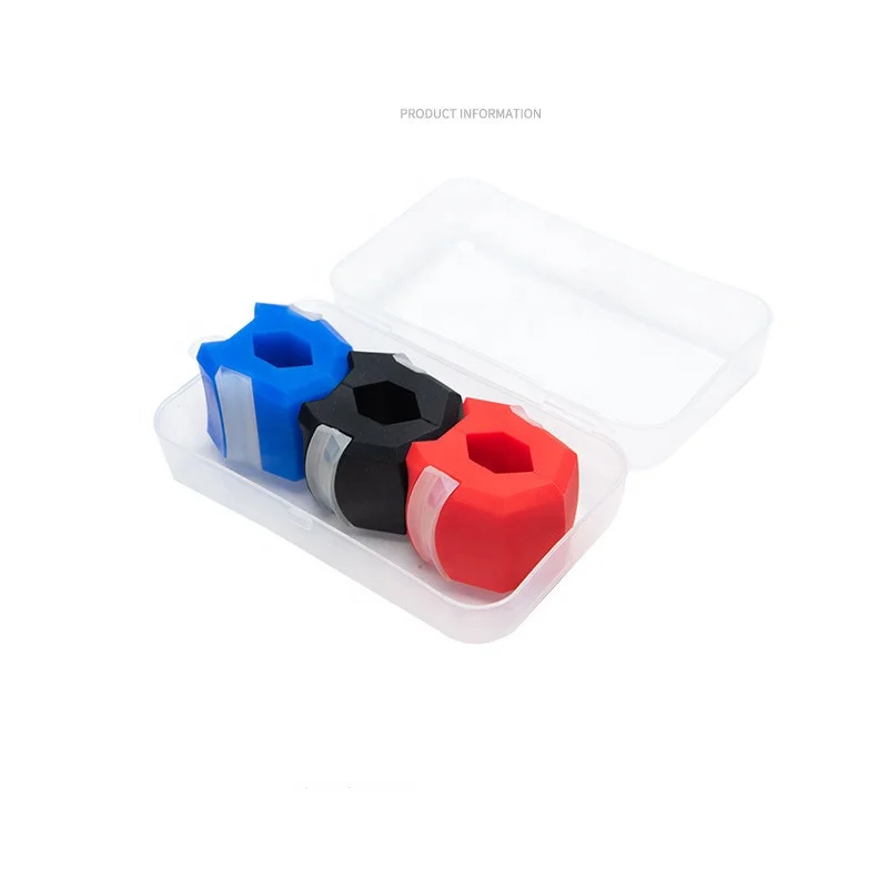 Индивидуальный логотип горячая распродажа тренажер для мышц челюсти шарики мандибулярный пищевой силикагель шеи фитнес-мяч