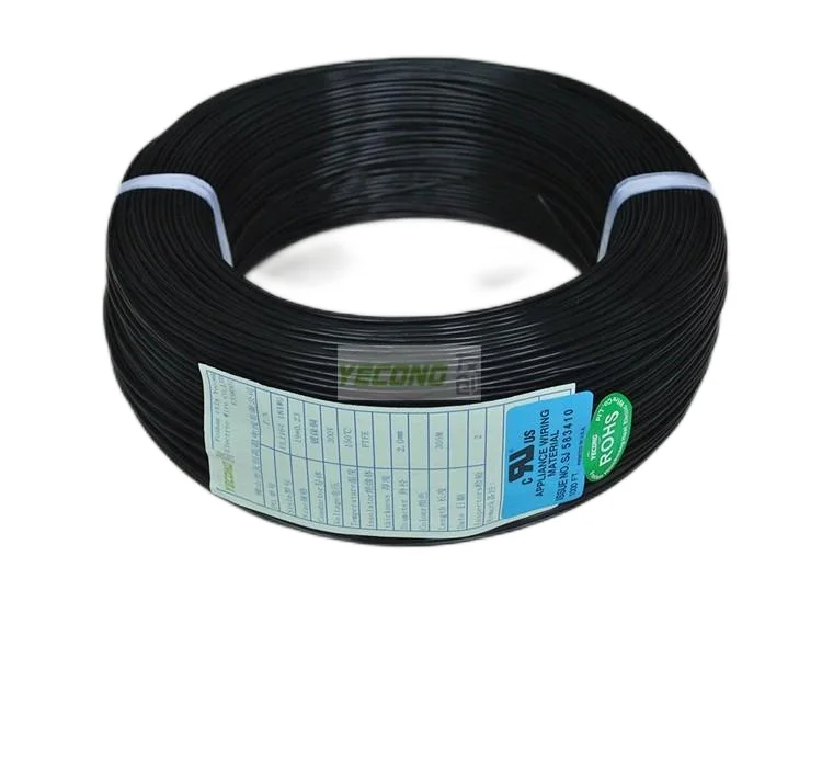 Фторпластиковый провод 12, 16, 18, 20 awg, экструдированный ptfe tefzel cable 250c, термостойкий провод UL10393, Посеребренная медь