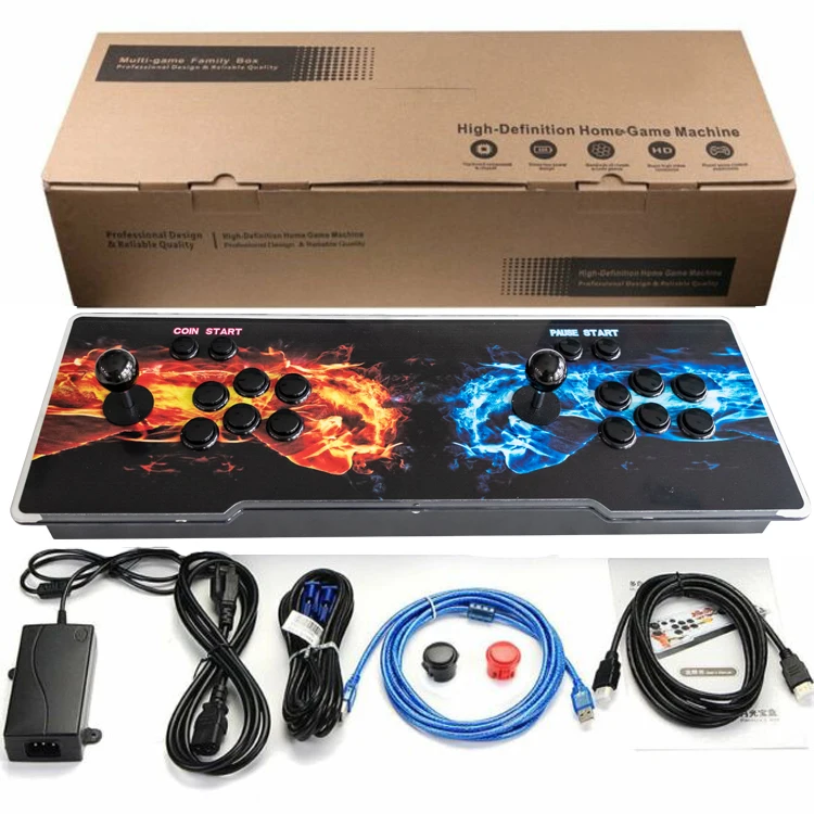 High Quality arcade 8000 in 1 Games Box 300pcs 3D Games arcade Video Retro Game Box 8000 Jeux Console Arcade