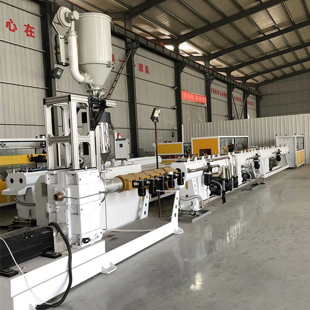 High Quality HDPE Pipe Ppr Pert Cool Hot Water Pipe Floor Heating Tube Production Line HDPE Pipe making machine