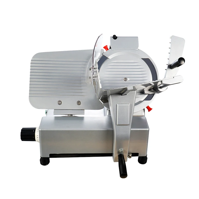 Semi-automatic Cortadora De Fiambre Rebanadora Para Carne frozen meat slicing Stainless Steel Italian Blade Meat Slicer