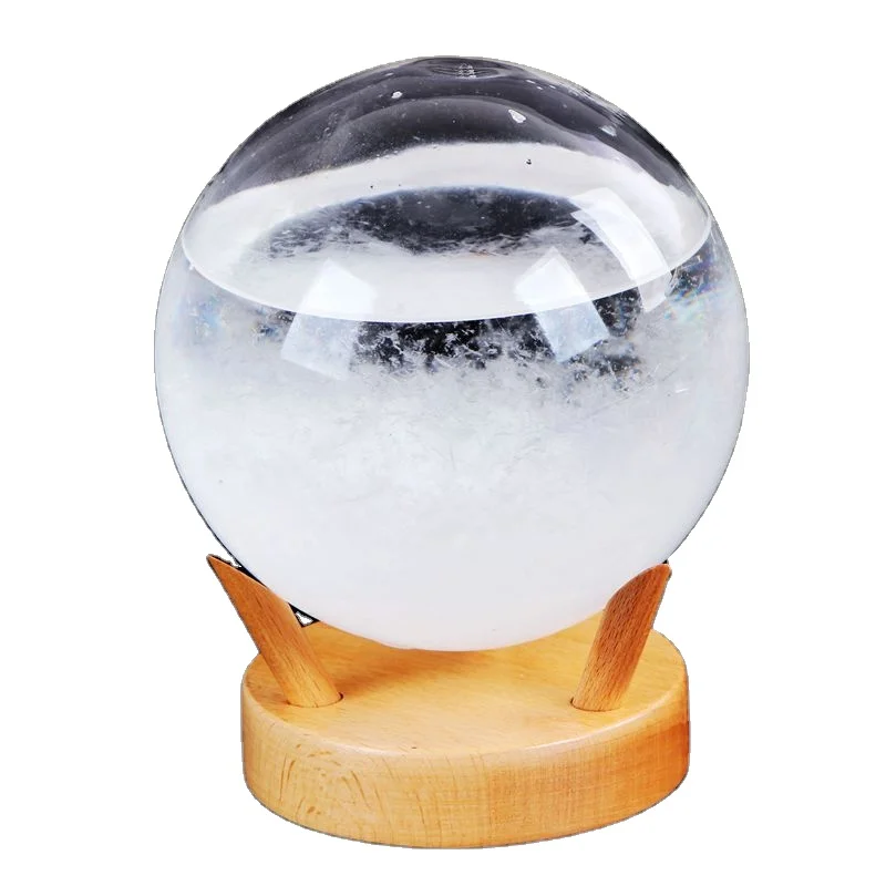 Creative Stylish Desktop Home Decoration Weather Forecast Predictor Storm Glass Ball