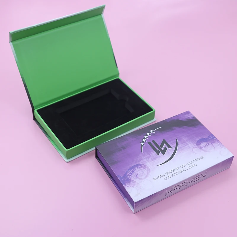 Custom Logo Printing Gift magnet Greeting Credit Card Holder Paper Slim Magnetic Vip Gift Magnetic Packaging Credit Card Box