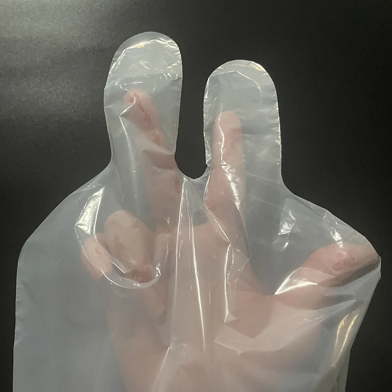 Two Finger Medical Gloves Independently Packaged with Sterilization Household Product