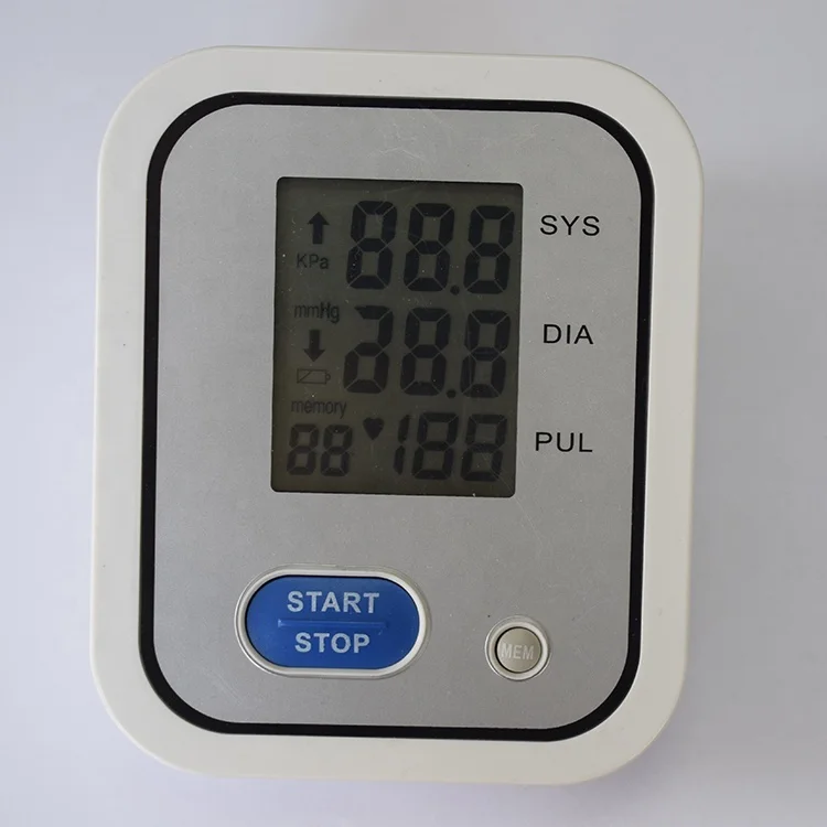 
Portable Household Health Care Sphygmomanometer Lcd Digital Blood Pressure Monitor 
