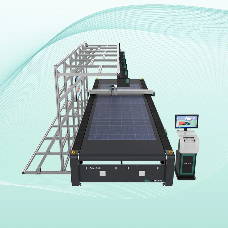 Автоматический круглый нож AOYOO ЧПУ цифровая колеблющаяся машина для резки
