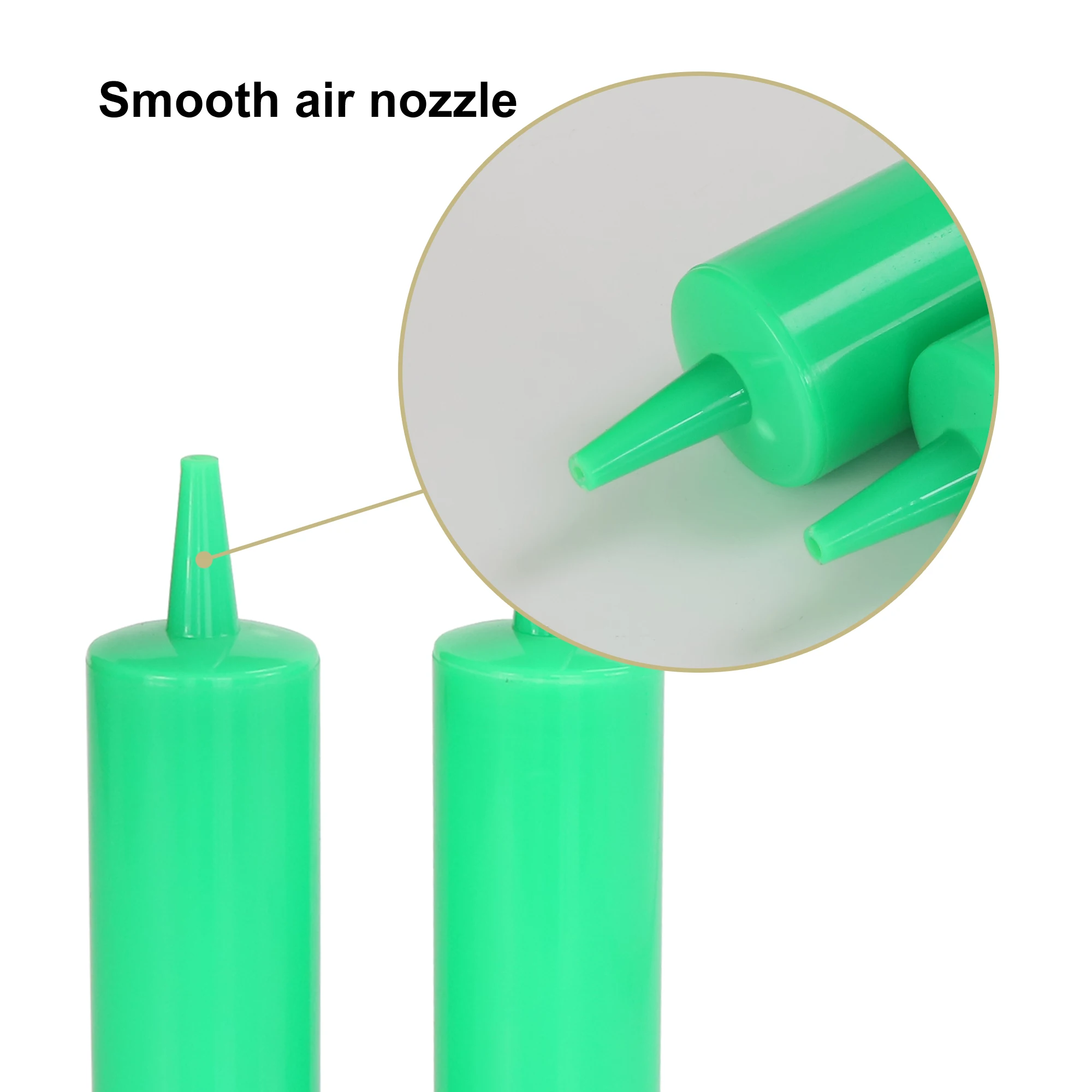 professional long balloon air pump one way hand push twist balloon inflator air pump