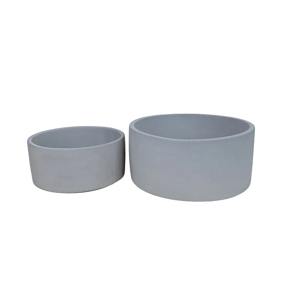 China Supplier Cement Concrete Modern Chocolate Large Fruit Decorative Bowl