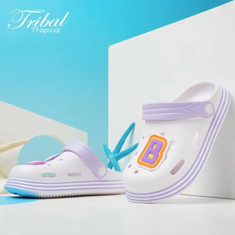 Сандалии Baotou детские для мальчиков, Нескользящие, для учеников начальной школы, шлепанцы для детей среднего и маленького возраста