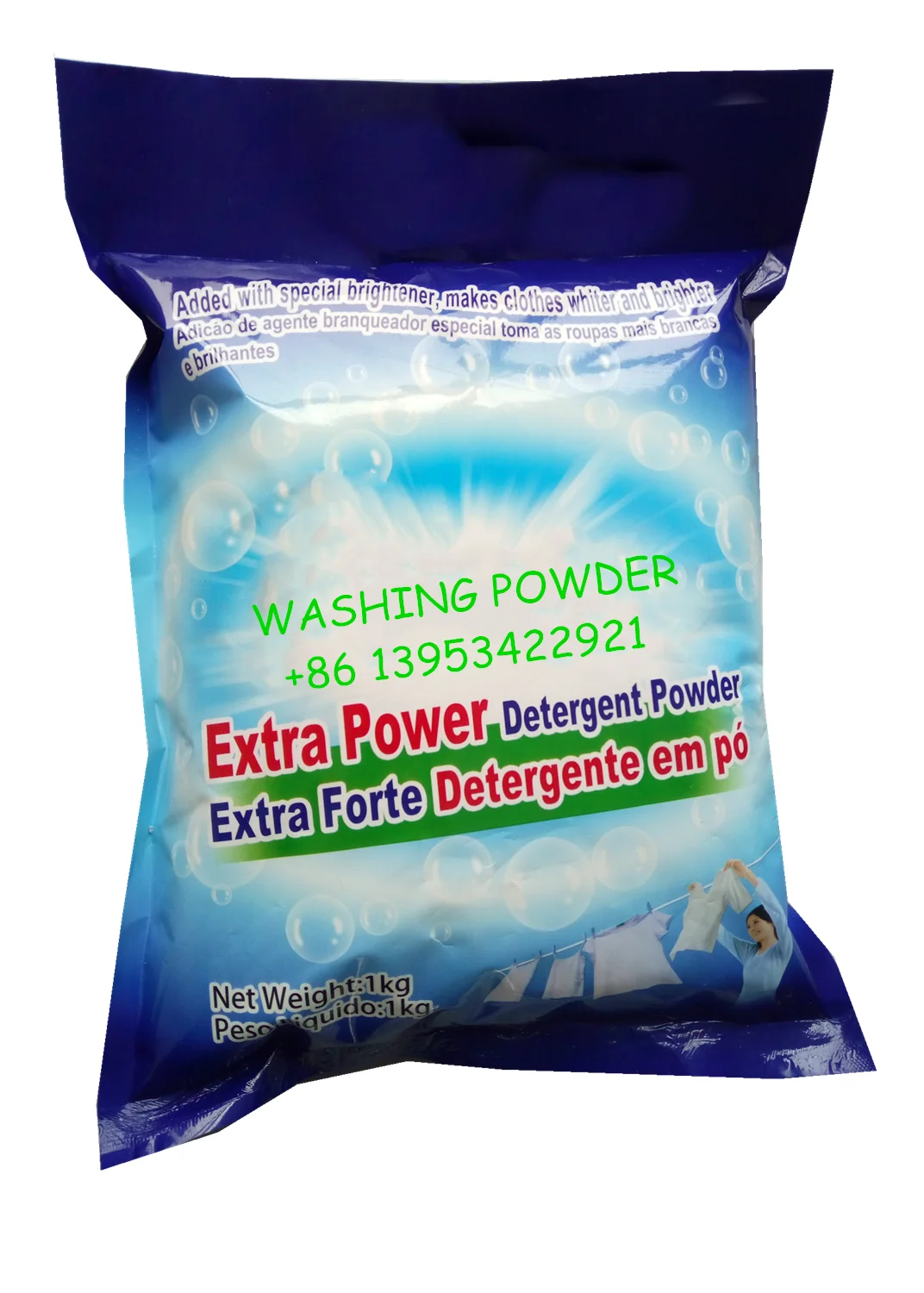 china OEM washing powder detergent  /laundry detergent powder with nice perfume