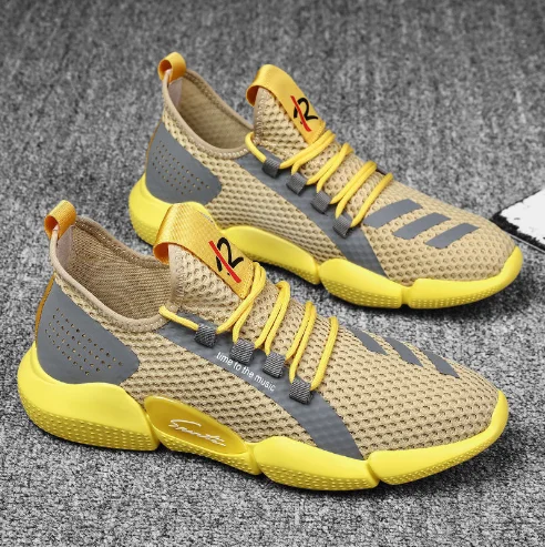 2022 China wholesale summer mesh breathable walking cheap zapatos mujer boy casual sports fitness flat custom men gym shoes