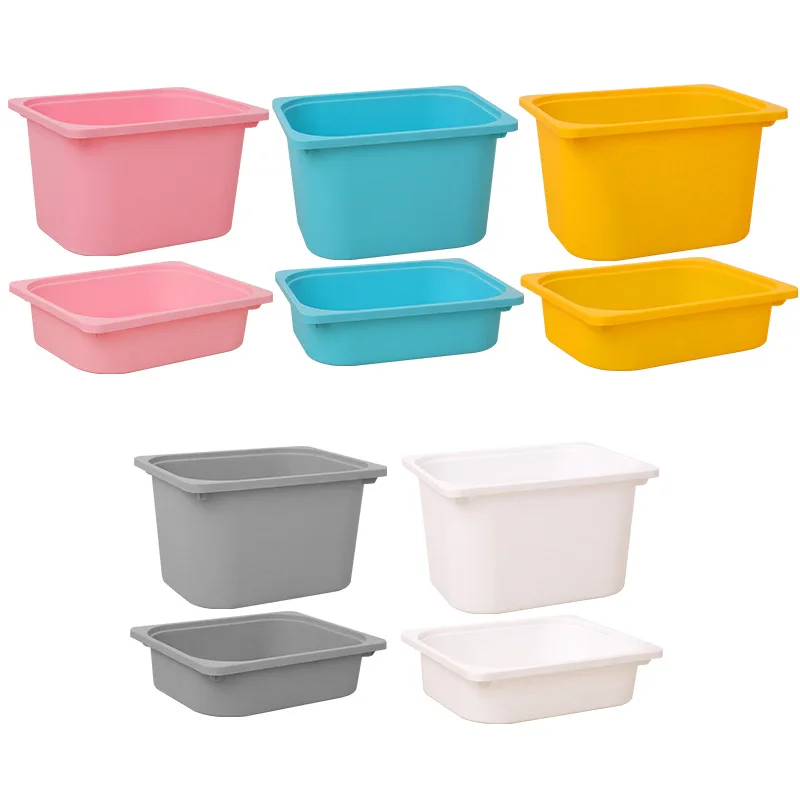 Kids Furniture Toys Cabinet Storage for Wholesale Lifestyle Wooden Customized Solid Wood with Plastic Box