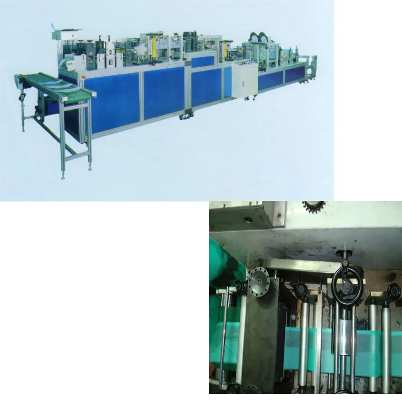 
Disposable PE nurse surgical medical doctor cap making machine 
