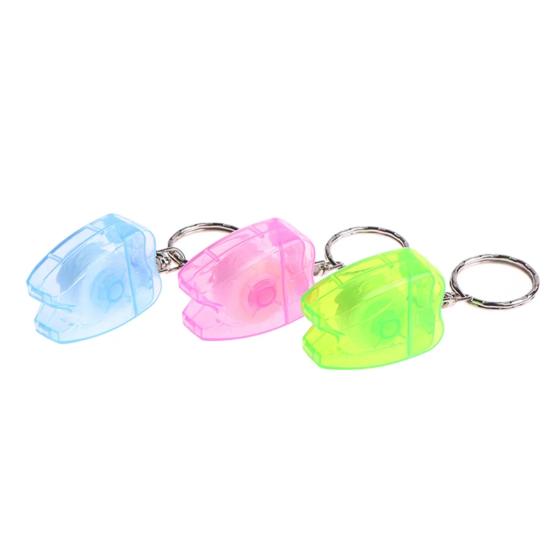 15M Tooth Shaped Portable Dental Floss Teeth Clean Keychain For Teeth Cleaning Oral Care Tool