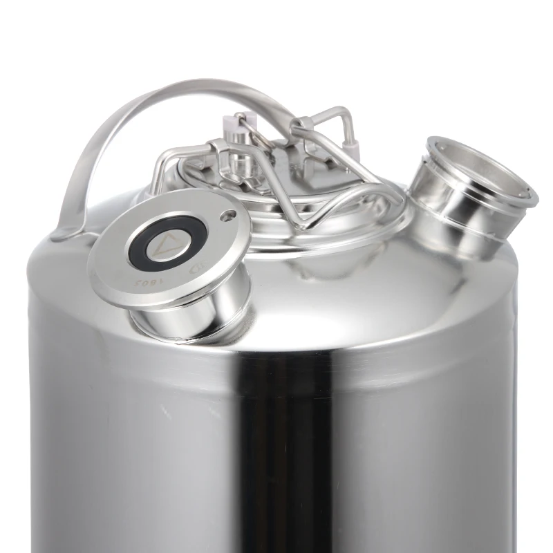 High quality stainless steel 10L coke barrels washing ball lock keg
