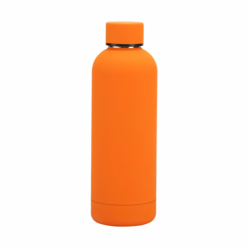 Double Wall Stainless Steel Water Bottle with Bamboo Lid BPA-Free Vacuum Insulated for Outdoor for Giveaways