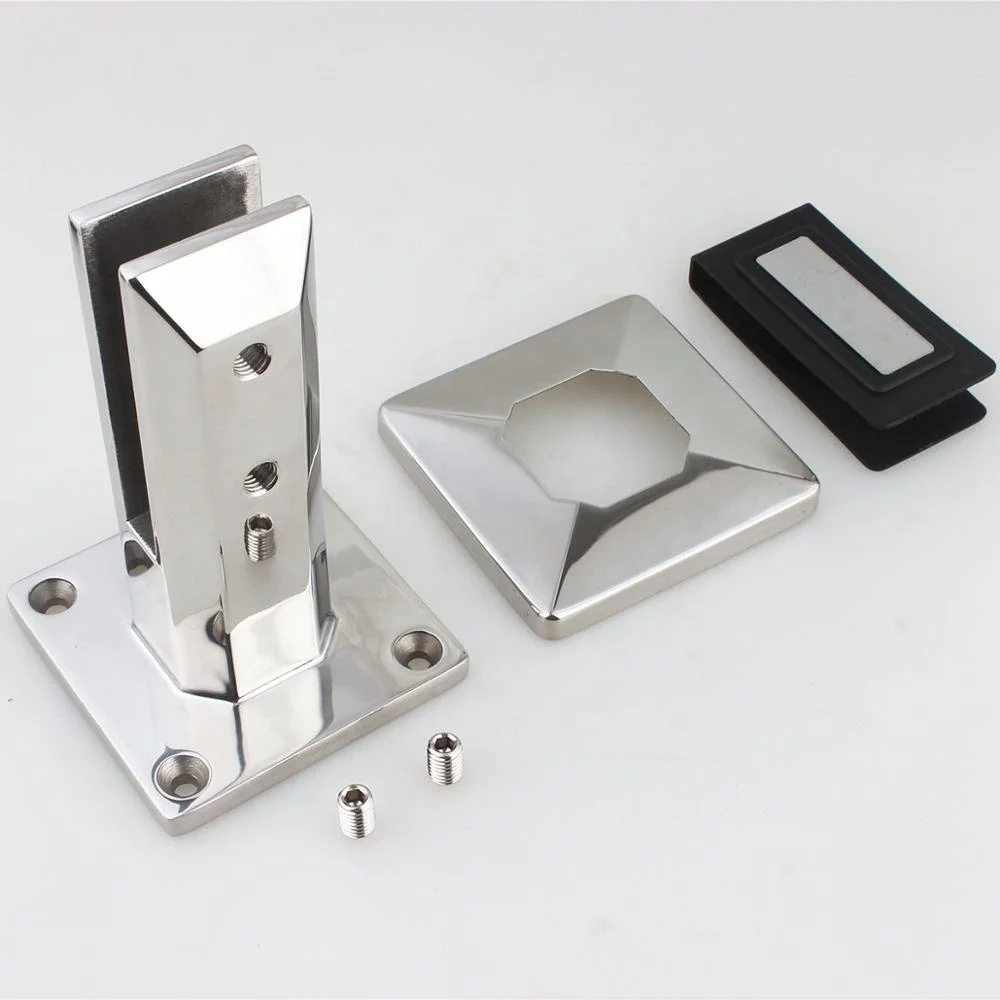 AS1170.1-2002 and AS1926.1-2012.Stainless Steel Square/Round Glass Spigots Pool Fence Spigot Clamp AU Australia