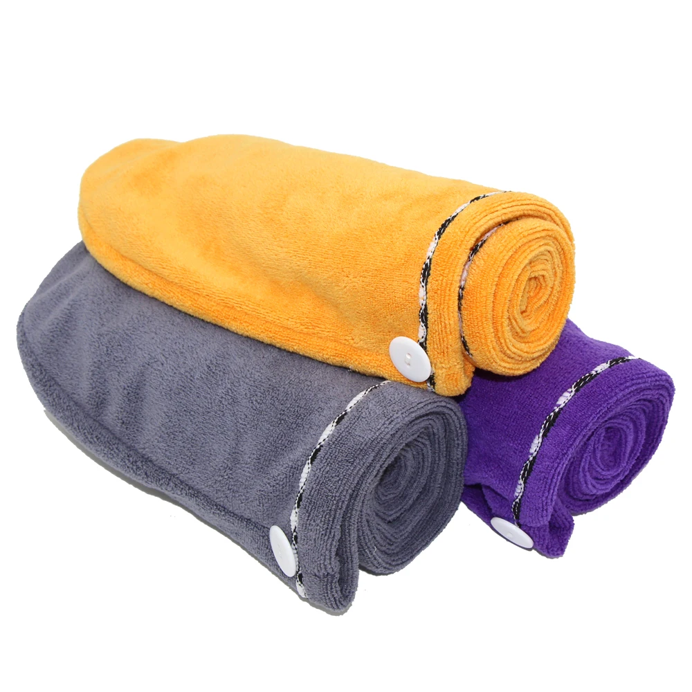 
Ultra Absorbent & Fast Drying Microfiber Towel For Fine & Delicate Hair dry Hair cap 