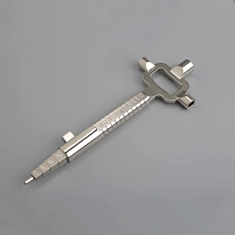 Multi Purpose Cylinder Gauge Cam Turner Spindle Turner Locksmith Auto Car Repair Tool Sliver Locksmith Tool