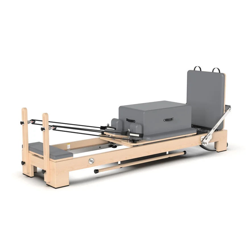 folding metal wood pilates reformer equipment set sliding bed reformer