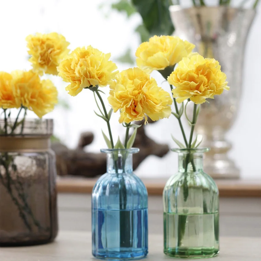 Artificial Real Touch Carnation for Party Hotel Wedding Table Decorative Flowers