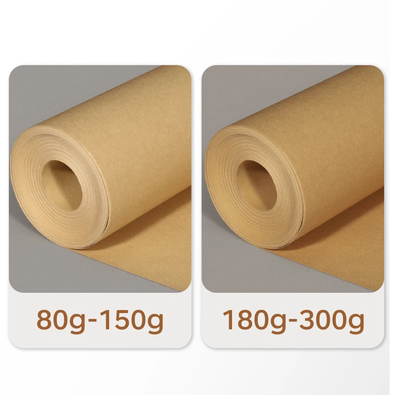 Неотбеленная упаковочная бумага из крафт-картона 300 г