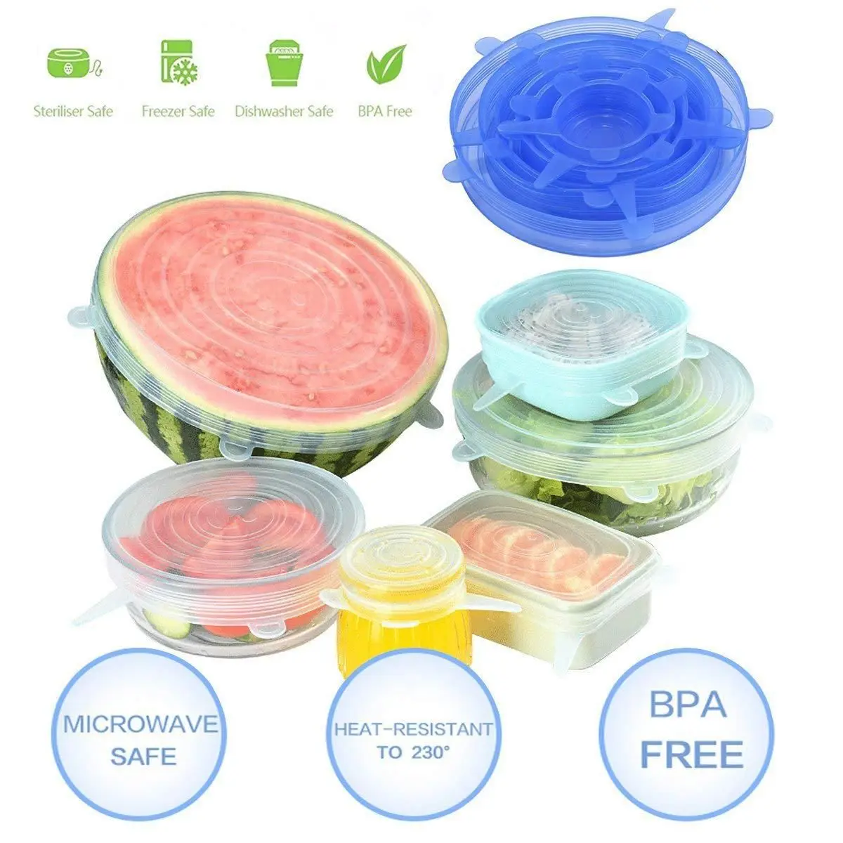 Portable Dinnerware Multi Function Leakproof  Collapsible Foldable Silicone Lunch Container Fresh Keeping Food Storage Box